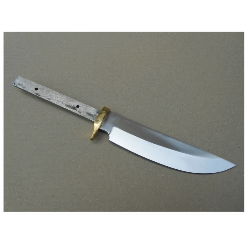 BL104 2 Lames A Customiser Le Manche Lame Acier Inox Garde En Laiton – Image 2