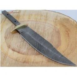 BL106 Lame Damas 256 Couches Clip Point A Customiser Le Manche Garde En Laiton