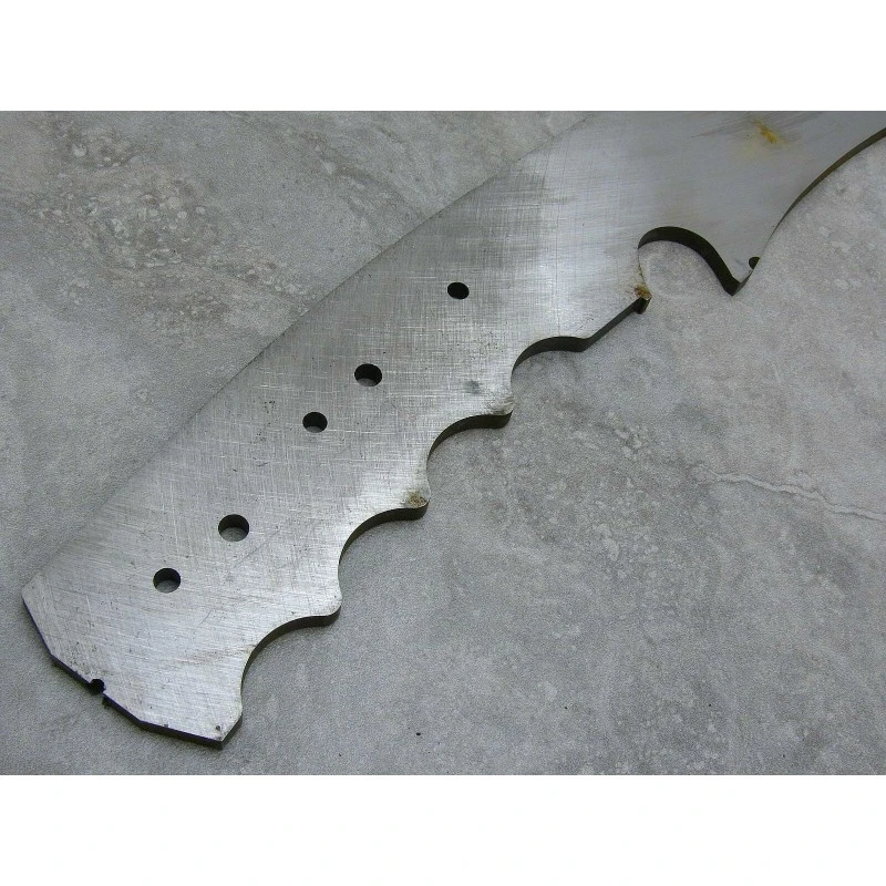 BL478 Lot De 3 Lames Bowie A Customiser Le Manche Lame Acier Inox Made In USA