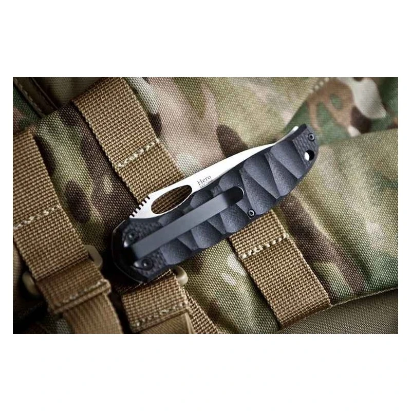 Couteau Kizlyar Supreme Hero Acier 440C Manche G-10 Made In Russia KK0116 – Image 2