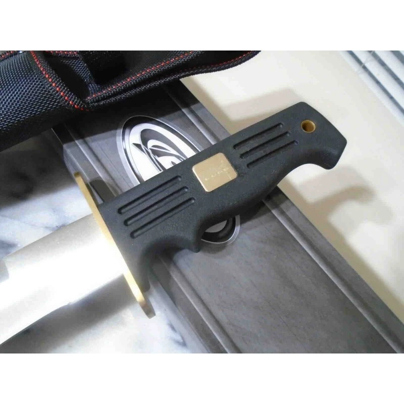 Couteau Kukri Machette Big Bad Bolo Bowie Lame Acier Inox Manche Rubber Etui Nylon CN211491 – Image 2