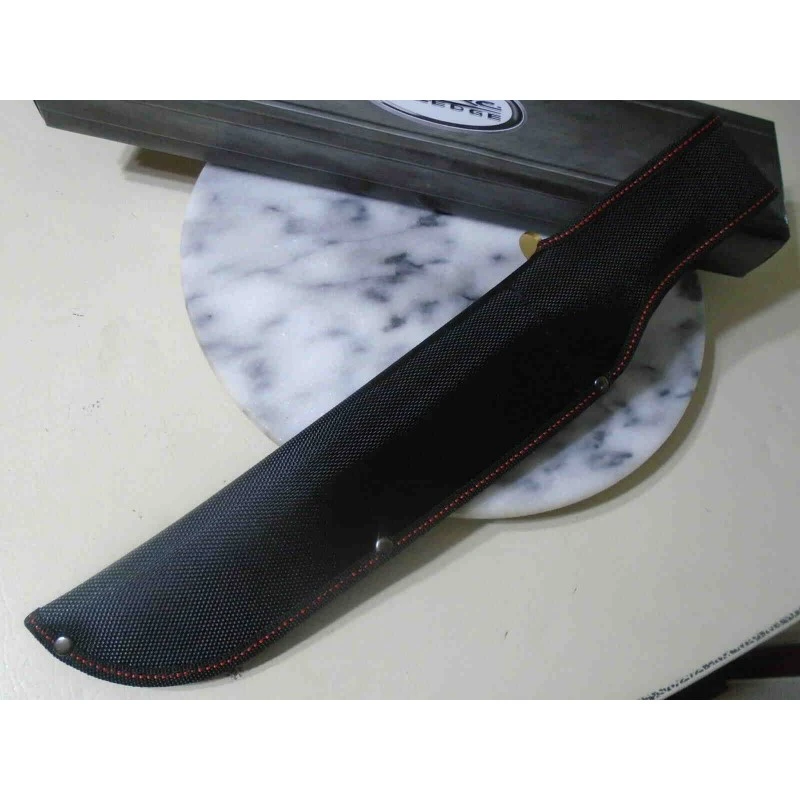 Couteau Kukri Machette Big Bad Bolo Bowie Lame Acier Inox Manche Rubber Etui Nylon CN211491 – Image 5