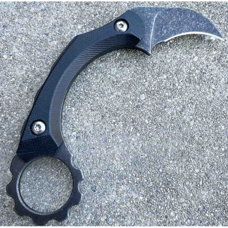 Couteau S-TEC Karambit Combat Talon Lame Acier 8Cr13MoV Etui Kydex STP302 – Image 3