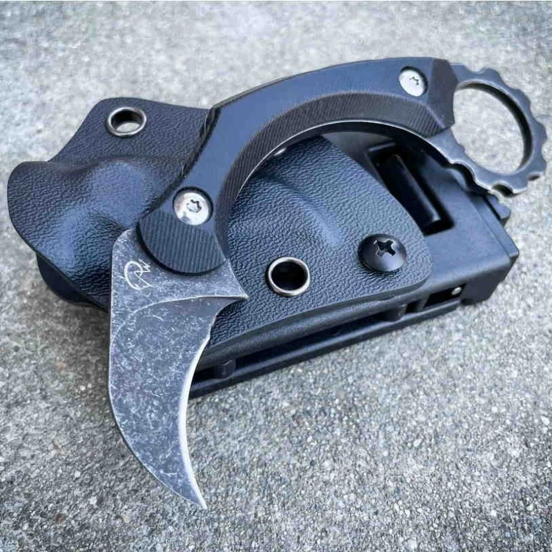 Couteau S-TEC Karambit Combat Talon Lame Acier 8Cr13MoV Etui Kydex STP302 – Image 4