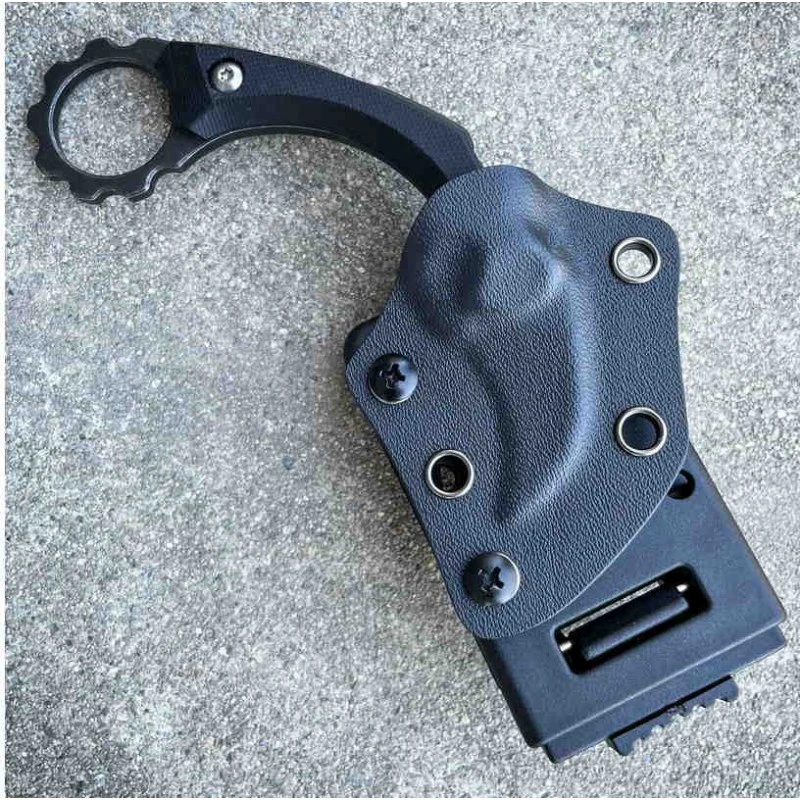 Couteau S-TEC Karambit Combat Talon Lame Acier 8Cr13MoV Etui Kydex STP302