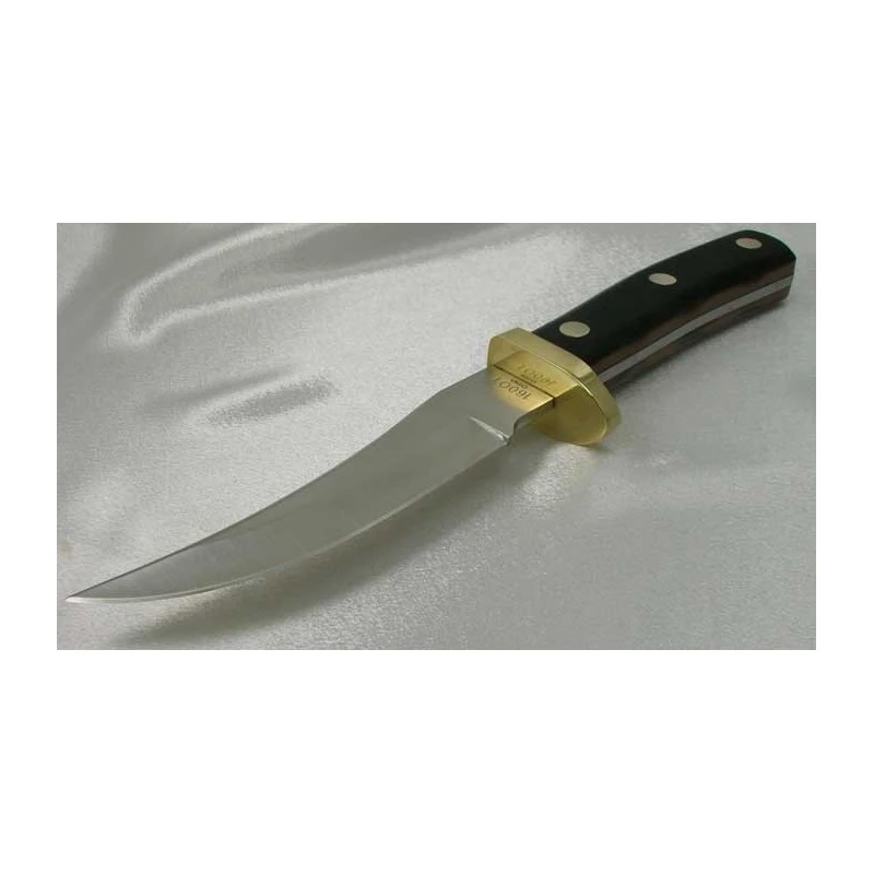 SCH160OT Couteau De Chasse & Survie Old Timer Mountain Lion Acier 8Cr13MoV Manche Delrin Etui Cuir – Image 2