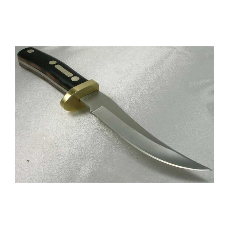 SCH160OT Couteau De Chasse & Survie Old Timer Mountain Lion Acier 8Cr13MoV Manche Delrin Etui Cuir – Image 3