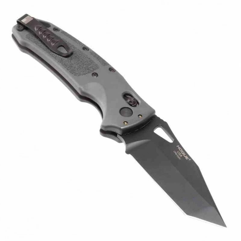 Couteau SIG Sauer K320 ABLE Lock Gray Tanto Lame Acier S30V Black Manche Gray Alu Made USA SIG36362 – Image 2