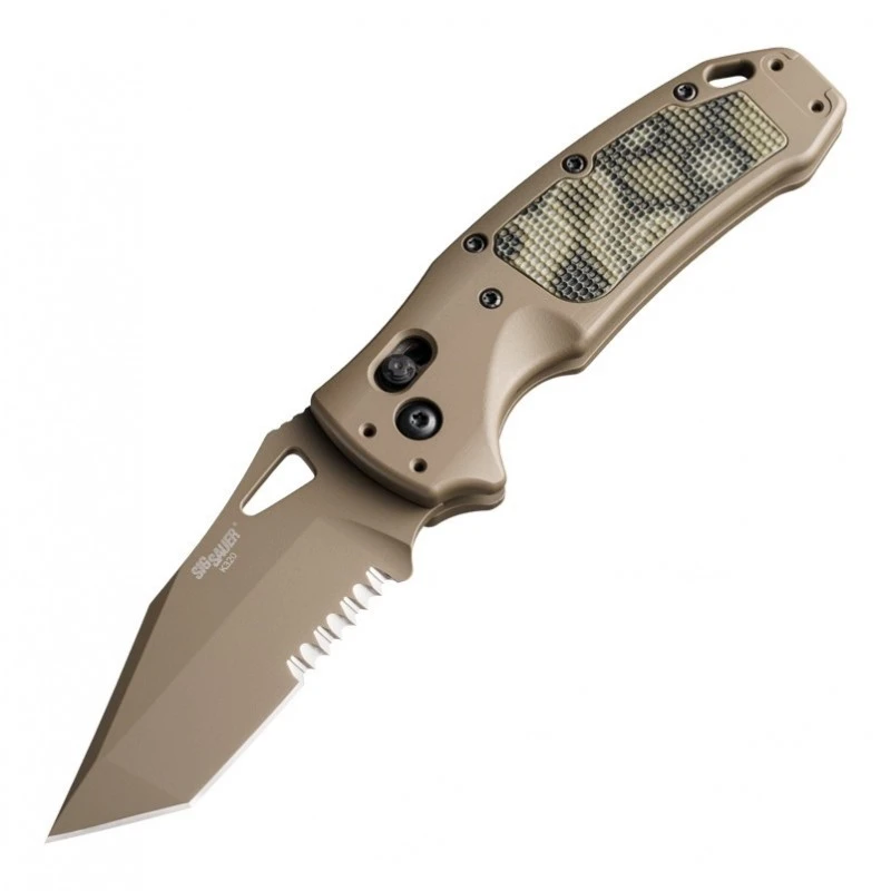 Couteau SIG Sauer K320 AXG Scorpion ABLE Lock Lame Tanto Acier S30V Manche Alu/GMascus Made USA SIG36368 – Image 2