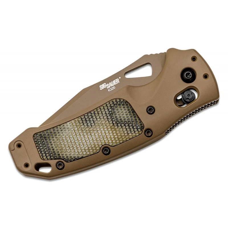 Couteau SIG Sauer K320 AXG Scorpion ABLE Lock Lame Tanto Acier S30V Manche Alu/GMascus Made USA SIG36368 – Image 5