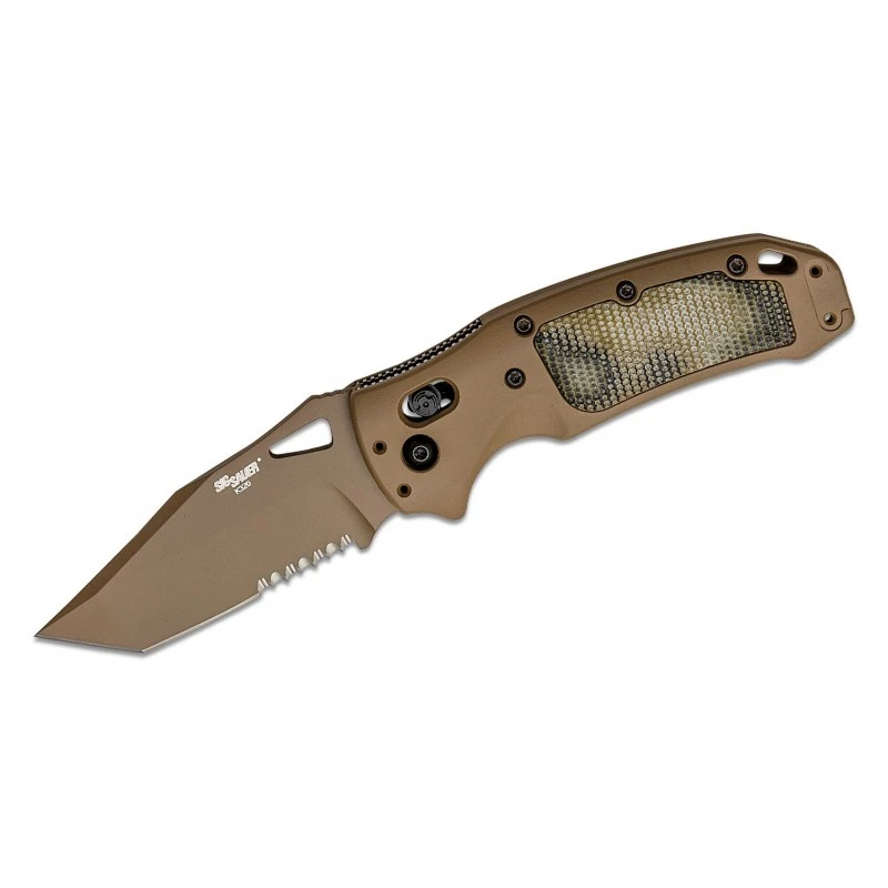 Couteau SIG Sauer K320 AXG Scorpion ABLE Lock Lame Tanto Acier S30V Manche Alu/GMascus Made USA SIG36368 – Image 6