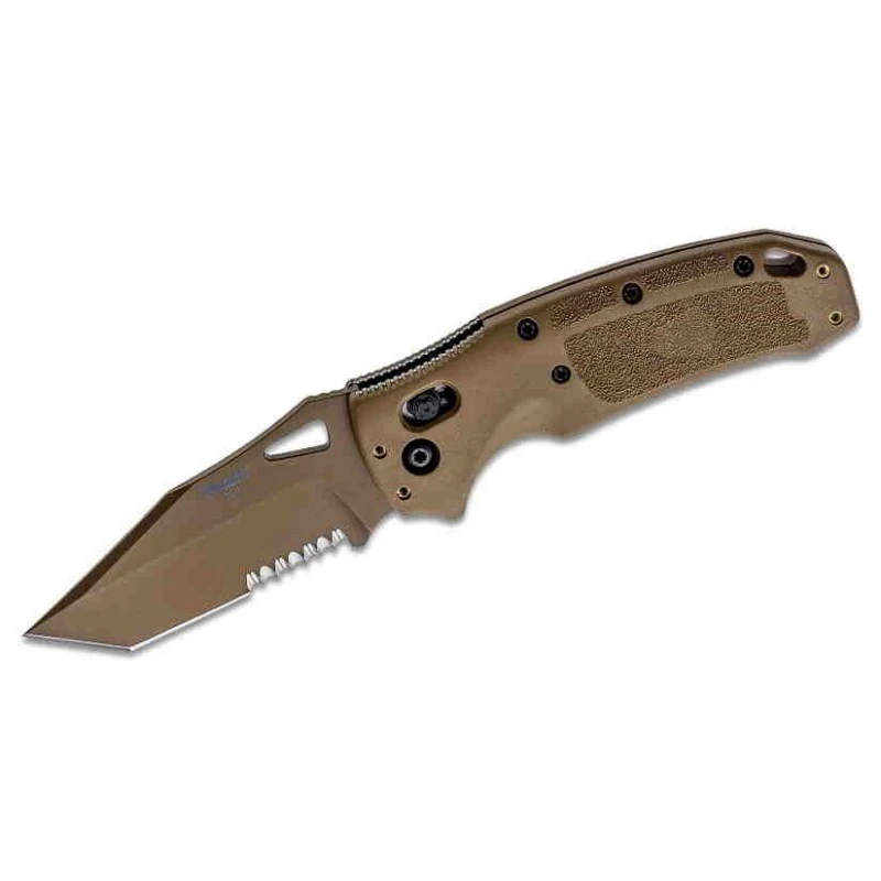 Couteau SIG Sauer K320A M17 ABLE Lock Tanto Lame Acier S30V Manche Polymère Tan Made USA SIG36363 – Image 4