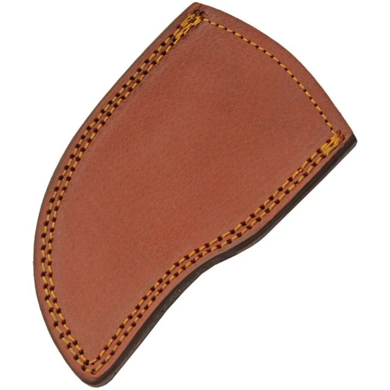 Couteau Skinner Damas Lame 256 Couches Manche Bois Blue Etui Cuir DM1333BL – Image 2