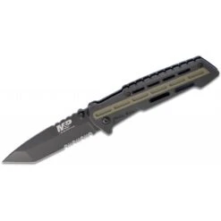 Couteau Smith&Wesson M&P Lame Tanto Acier 8Cr13MoV Manche Zytel SW1100082