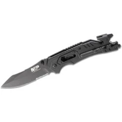 Couteau Smith&Wesson M&P MultiTools Lame Acier 8Cr13MoV Serrat Manche Plastique SW1100078