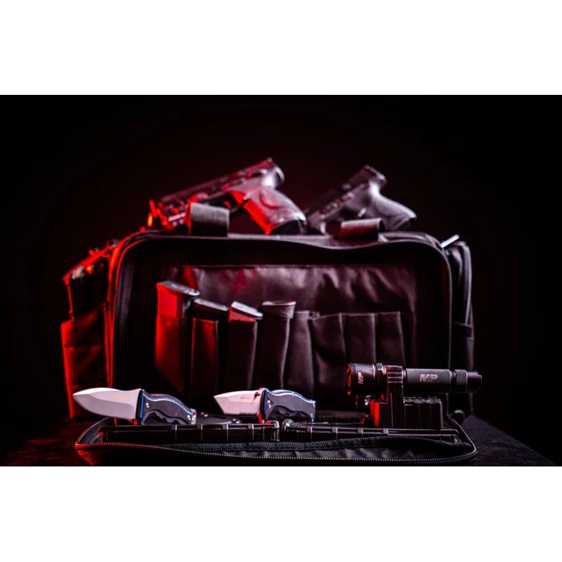 Couteau Smith&Wesson M&P Officer Lame Acier 8Cr13MoV Manche G10 Etui Abs SW1122582