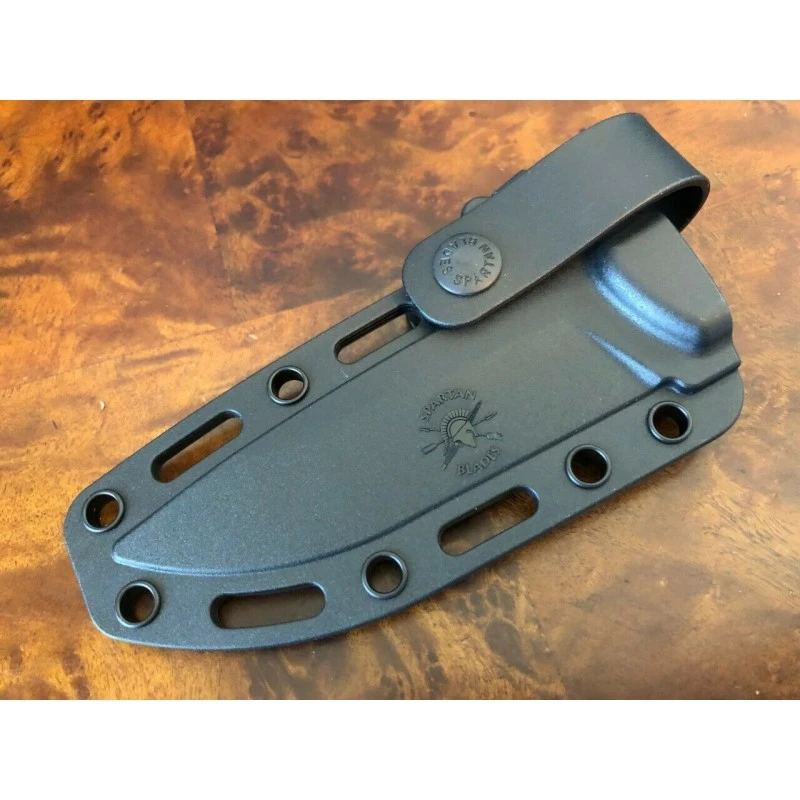 Couteau Spartan Blades Alala Lame Carbone 1095 Manche Green Micarta Made USA SBSL004BKGR – Image 2