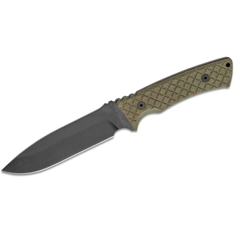 Couteau Spartan Blades Damysus Green Lame Acier Carbon 1095 Manche Micarta Etui Made USA SBSL003BKGR – Image 4