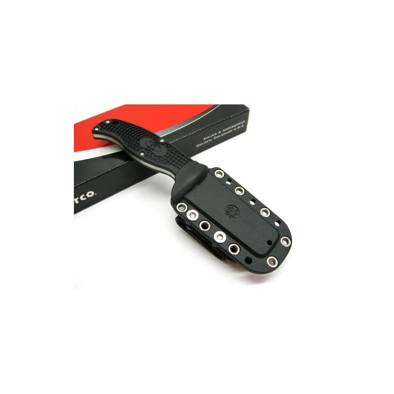 Couteau Spyderco Enuff Lame Acier VG-10 Manche FRN Made In Japan SCFB31PBK – Image 3