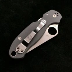 Couteau Spyderco Para 3 Compression Lock Gray Lame Acier Maxamet Manche G10 Clip Made In USA SC223GPDGY