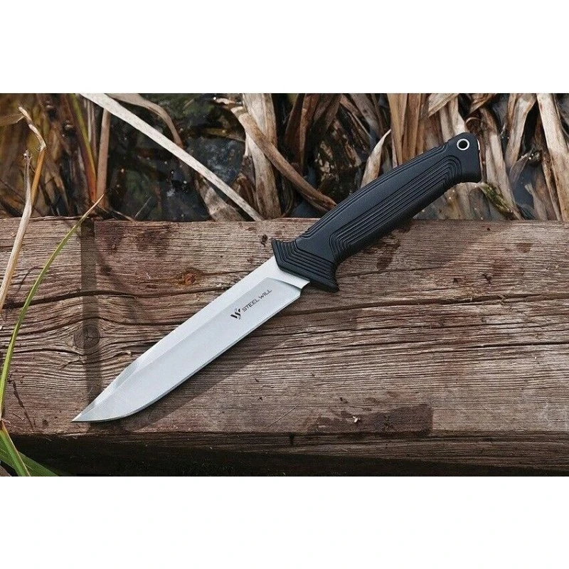 Couteau Steel Will Argonaut 800 Bushcraft Lame Acier AUS-8 Manche TPR Etui Kydex SMG800 – Image 11