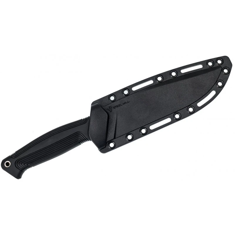 Couteau Steel Will Argonaut 810 Bushcraft Lame Acier AUS-8 Manche TPR Etui Kydex SMG810G – Image 3