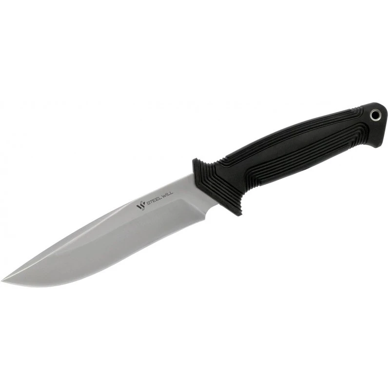 Couteau Steel Will Argonaut 810 Bushcraft Lame Acier AUS-8 Manche TPR Etui Kydex SMG810G