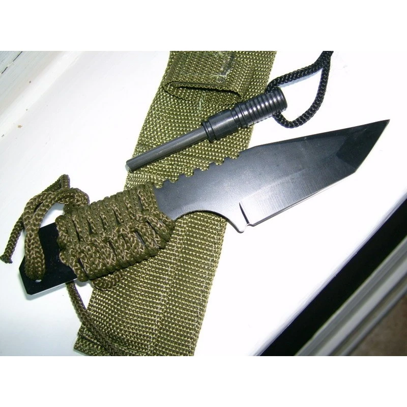 Couteau SURVIE + Allume FEU - CN210832 - LIVRAISON GRATUITE – Image 2