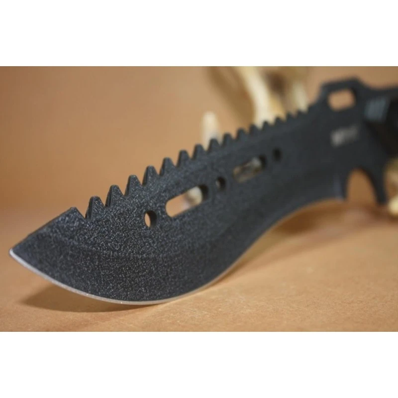Couteau Tactical MTech Combat Knife Black Acier 440 Couteau Bushcraft MT621BK – Image 2