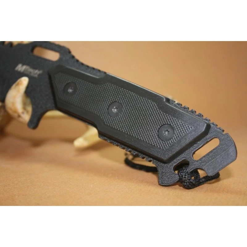 Couteau Tactical MTech Combat Knife Black Acier 440 Couteau Bushcraft MT621BK – Image 4