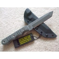 Couteau Tactical Tops Taliban Take Down Acier 1095 Manche Micarta Tops Knives Made In USA TPTTD01