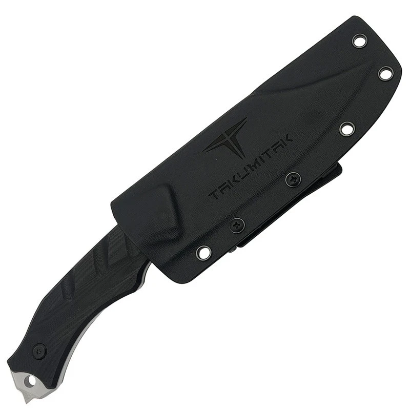 Couteau Takumitak Alert Lame Acier D2 Satin Manche G10 Etui Kydex TKF210SL – Image 7