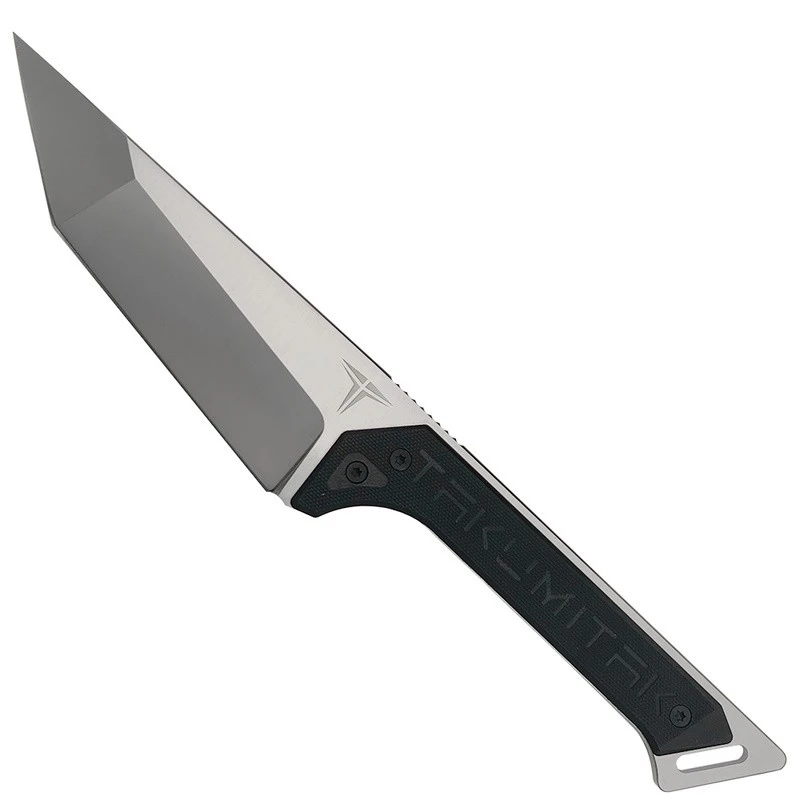 Couteau Takumitak Charge Lame Tanto Acier D2 Satin Manche G10 Etui Kydex TKF215SL – Image 4