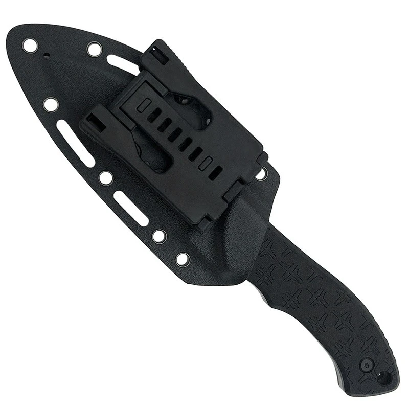 Couteau Takumitak DAY 500 Neckmuk Satin Lame Acier D2 Manche G10 Etui Kydex TKF206SL – Image 4