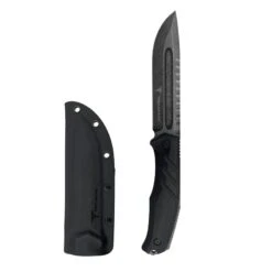 Couteau Takumitak Exit Point Lame Drop Point Acier D2 Stonewash Manche G10 Etui Kydex TKF211SW