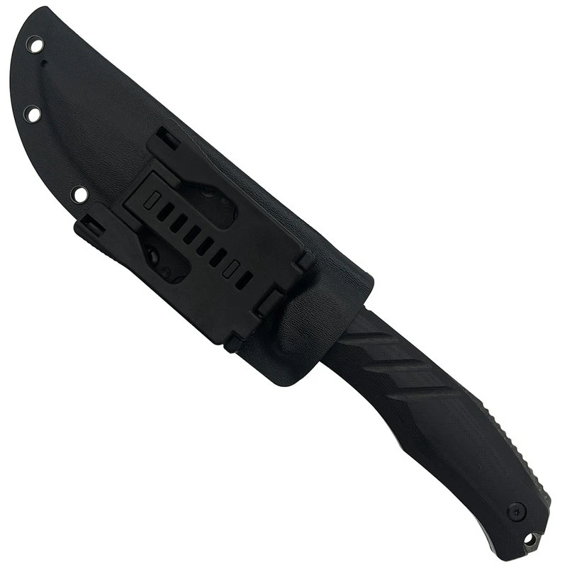 Couteau Takumitak Exit Point Lame Drop Point Acier D2 Stonewash Manche G10 Etui Kydex TKF211SW – Image 8