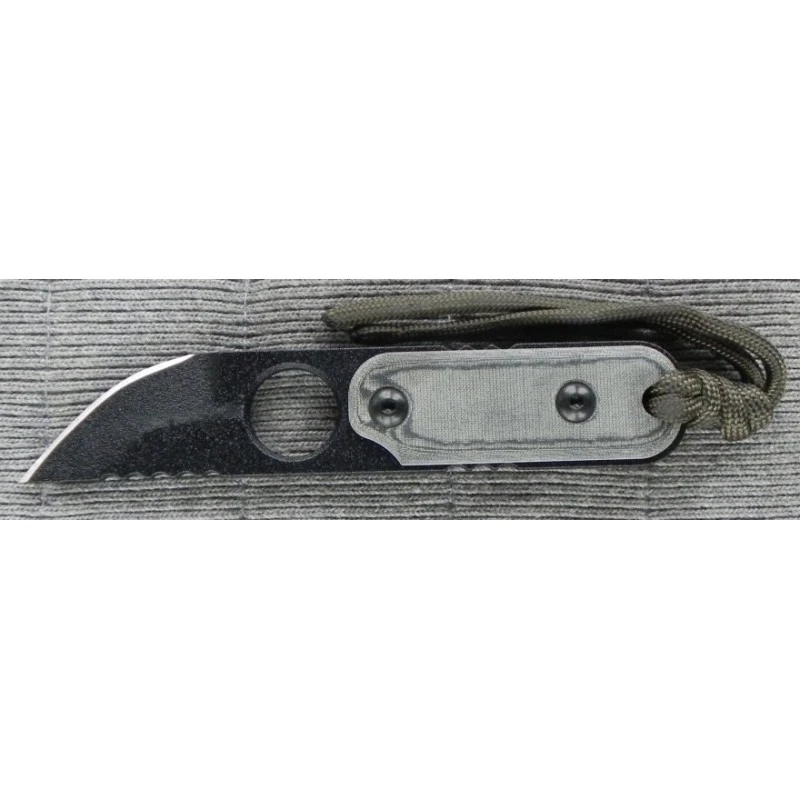 Couteau Tops A.L.R.T. (Anywhere Last Resort Tool) Acier 1095 Manche Micarta Made In USA TPXL05 – Image 3