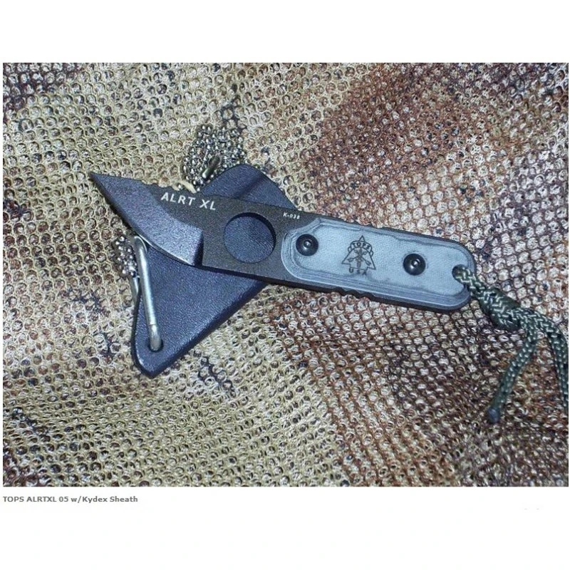 Couteau Tops A.L.R.T. (Anywhere Last Resort Tool) Acier 1095 Manche Micarta Made In USA TPXL05
