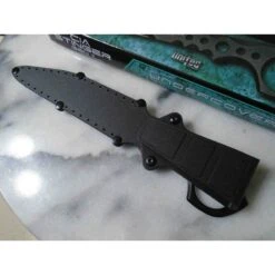 Couteau United Cutlery Undercover CIA Stinger Gen II Lame Acier 3Cr13 Etui Nylon UC3513