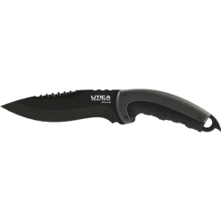 Couteau Utica Timber Tamer III Lame Acier 8Cr13MoV Manche Polymère Etui Nylon UTK911307CP