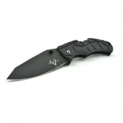 Couteau V NIVES Rocky II Lame Acier D2 Part Serrat Manche FRN Lockback Clip VNI30206