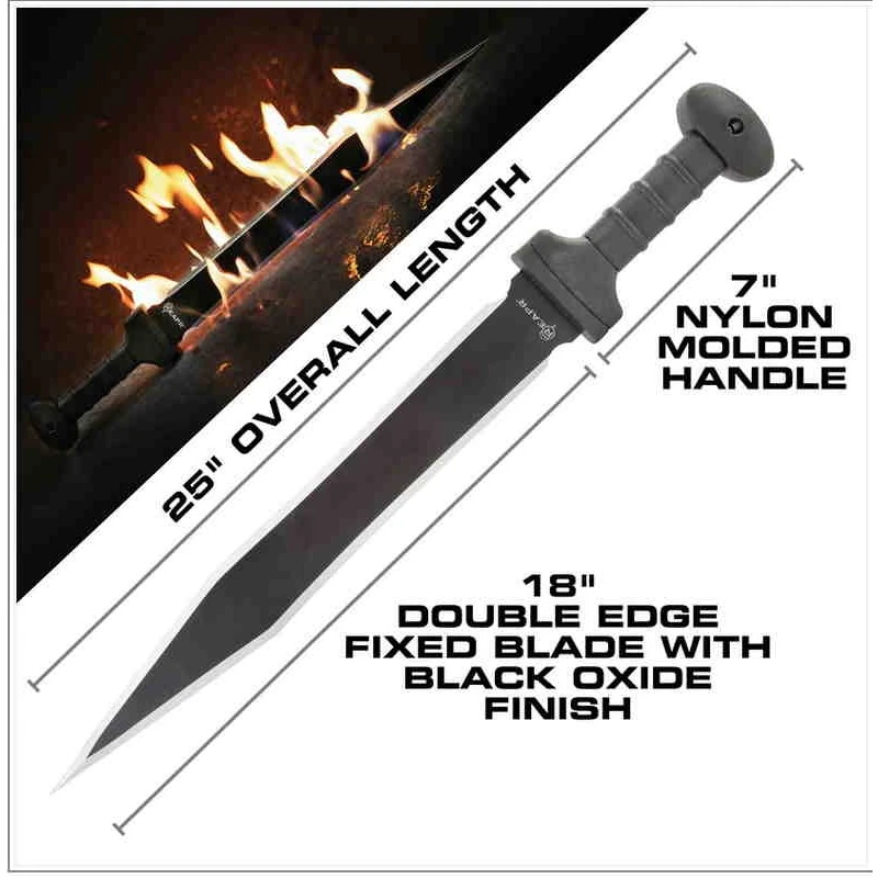 Glaive De Gladiateur Reapr Meridius Sword Lame Acier 420 Manche Nylon Etui Nylon SHF11705 – Image 6