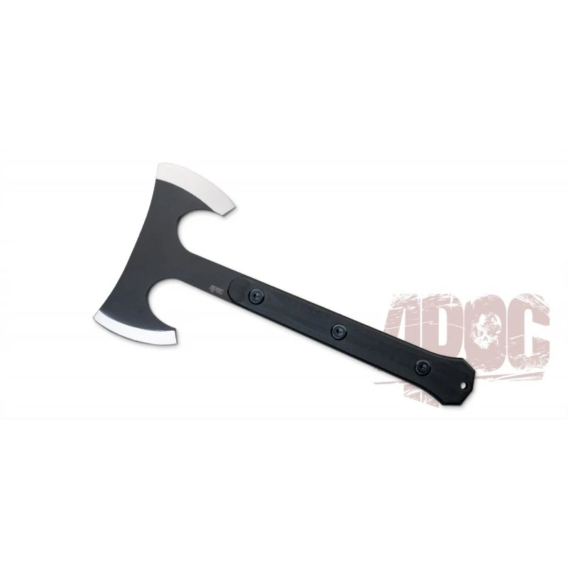 Hache Tomahawk APOC Survival Double Mukk Hatchet Lame Acier 9260 Manche G10 Etui Kydex DRK35560 – Image 3