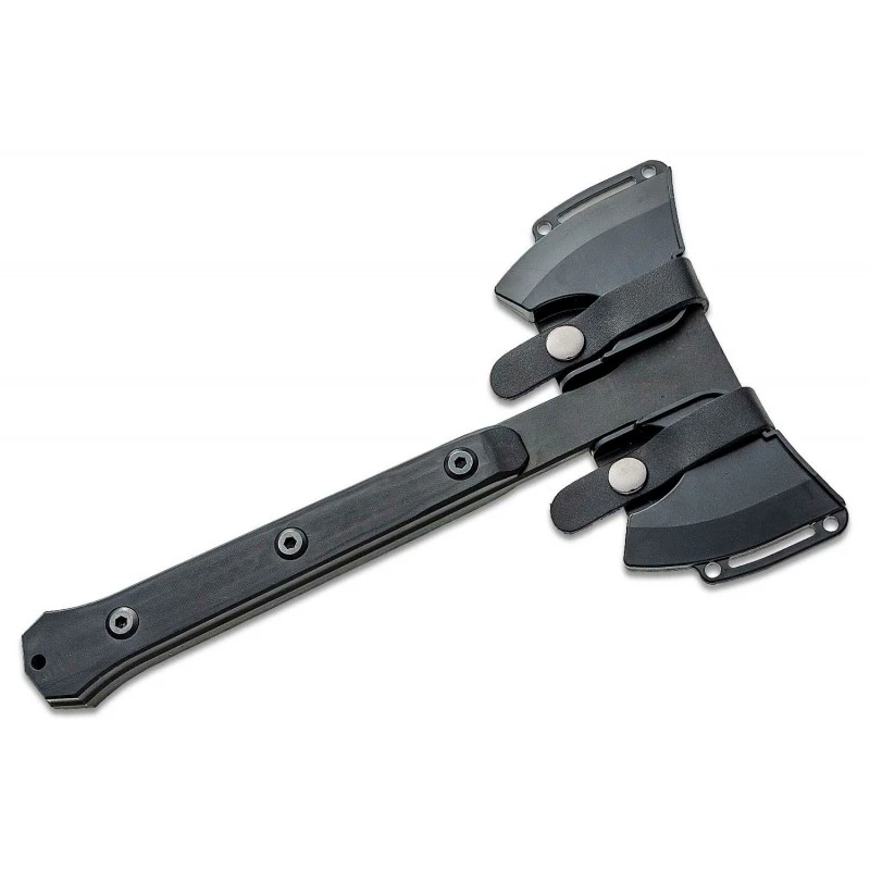 Hache Tomahawk APOC Survival Double Mukk Hatchet Lame Acier 9260 Manche G10 Etui Kydex DRK35560 – Image 6