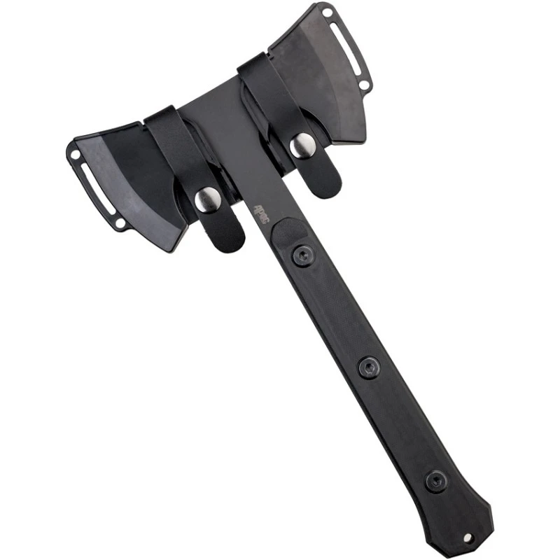 Hache Tomahawk APOC Survival Double Mukk Hatchet Lame Acier 9260 Manche G10 Etui Kydex DRK35560 – Image 10