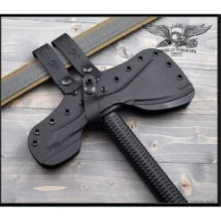 Hachette American Model 1 Tomahawk Acier Carbone 1060 Manche Nylon Etui USA ATC810669