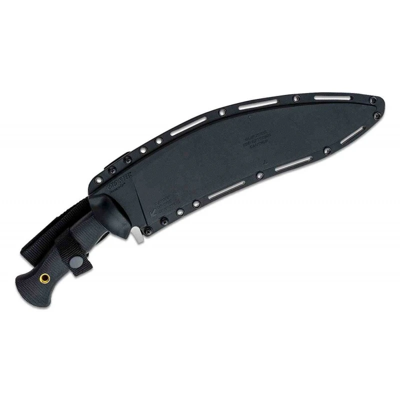 Kukkri Cold Steel Gurkha Kukri Plus Machete Lame Acier 4034 Manche Kraton Etui Secure-Ex CS39LMC4 – Image 2