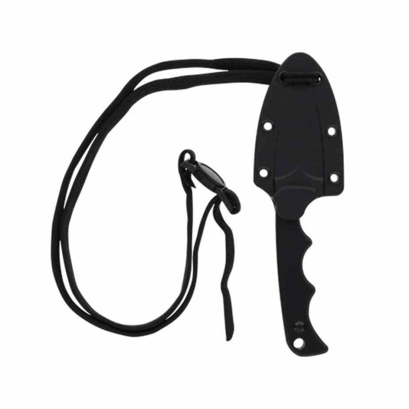 Lot De 2 Couteau De Cou Neck Smith&Wesson H.R.T. Spear Point Lame Acier 8Cr13MoV Etui Nylon SW1193157 – Image 2