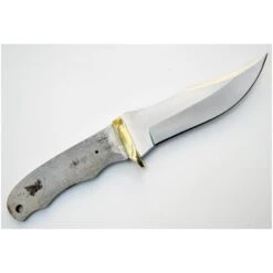 Lot De 2 Lames à Customiser Skinner Lame Acier Inox Garde Laiton BL073