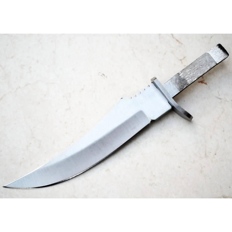 Lot De 3 Lames Ă Customiser Bowie Lame Acier Inox Garde Laiton BL7821